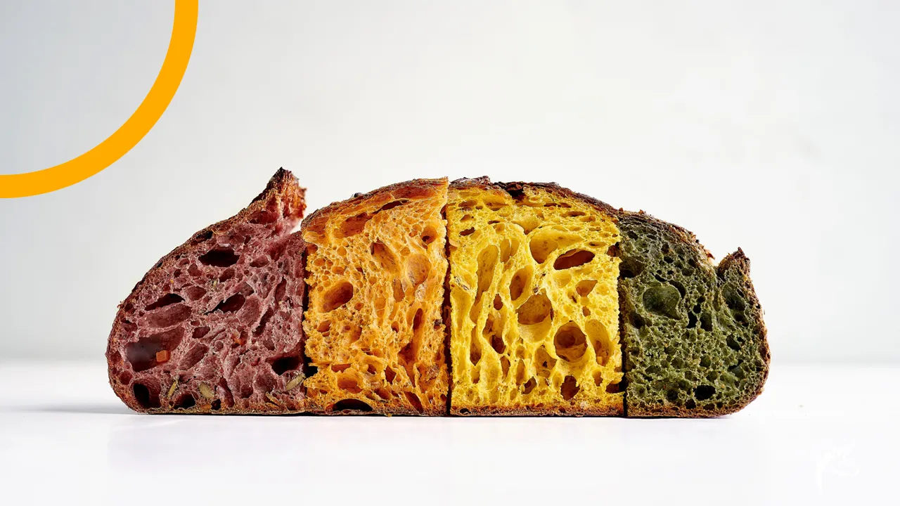 Colorful loaf of Breads - Puratos
