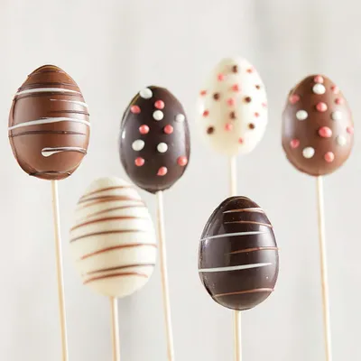 Chupetines de Chocolate