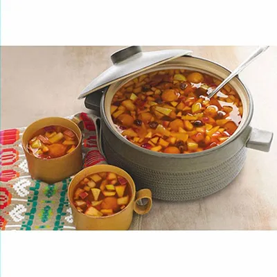 Zepelin de Ponche de Frutas Guatemalteco